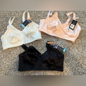 Bali Women's Bras in Black, White, and Pink